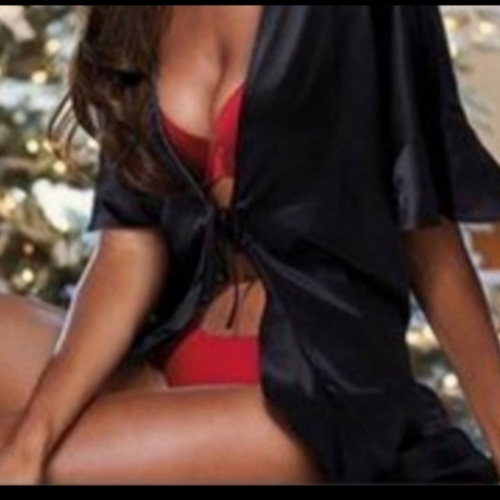 Victoria Secret Satin Robe